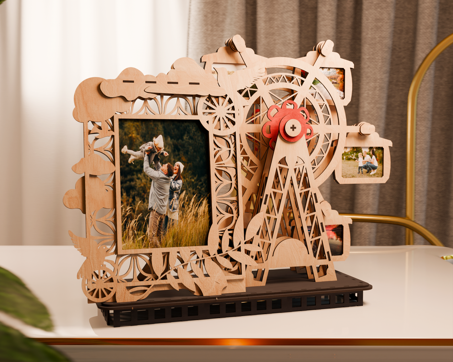 Photo Ferris Wheel Assembly Kit | Plywood