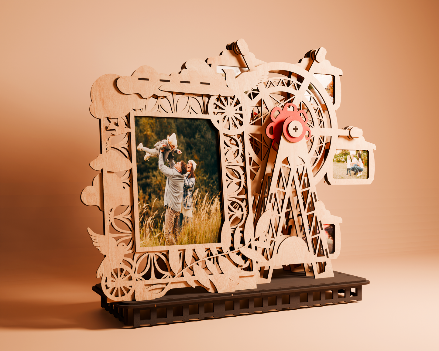 Photo Ferris Wheel Assembly Kit | Plywood