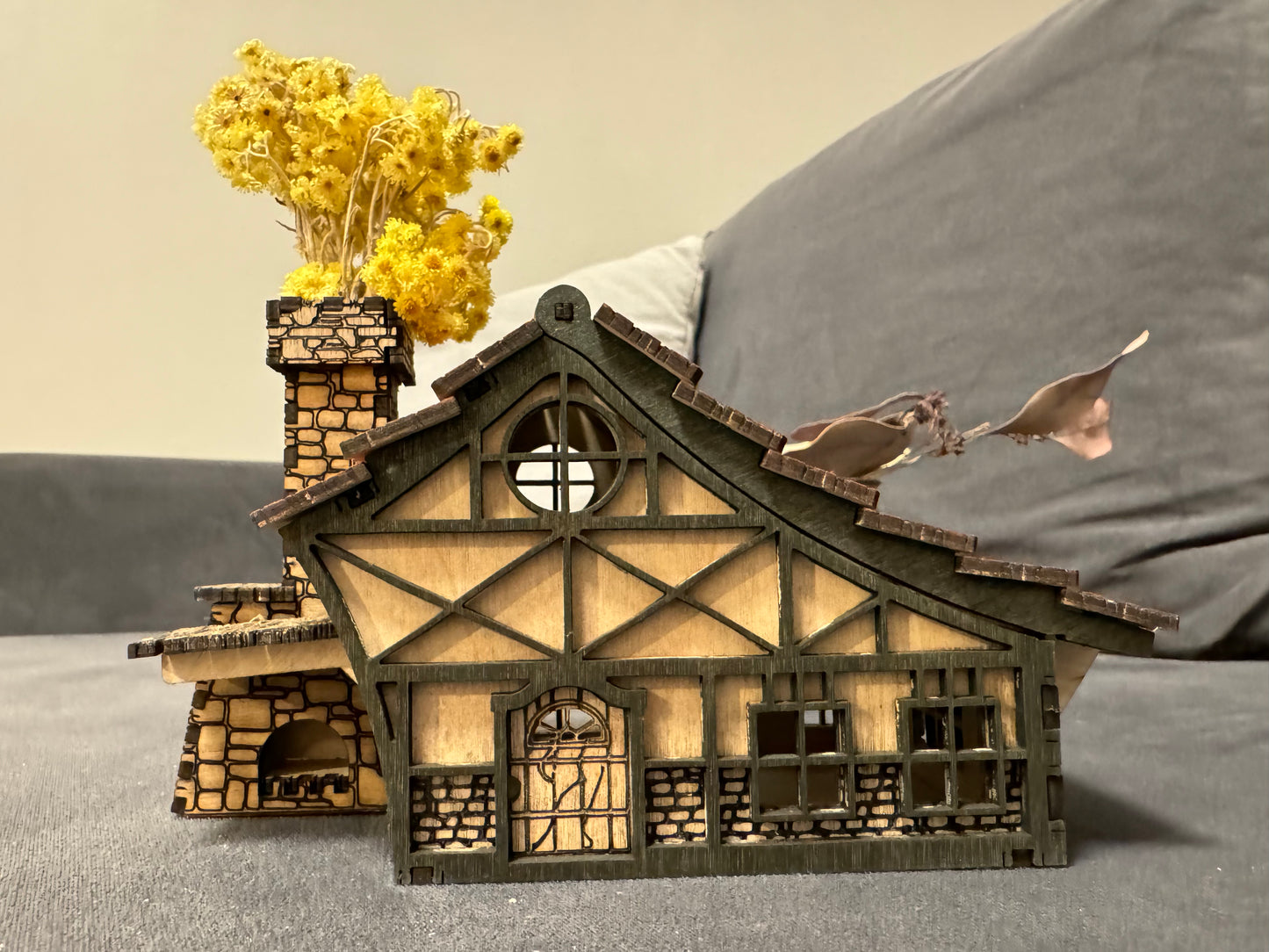 Medieval House (House-Box) Plywood Kit