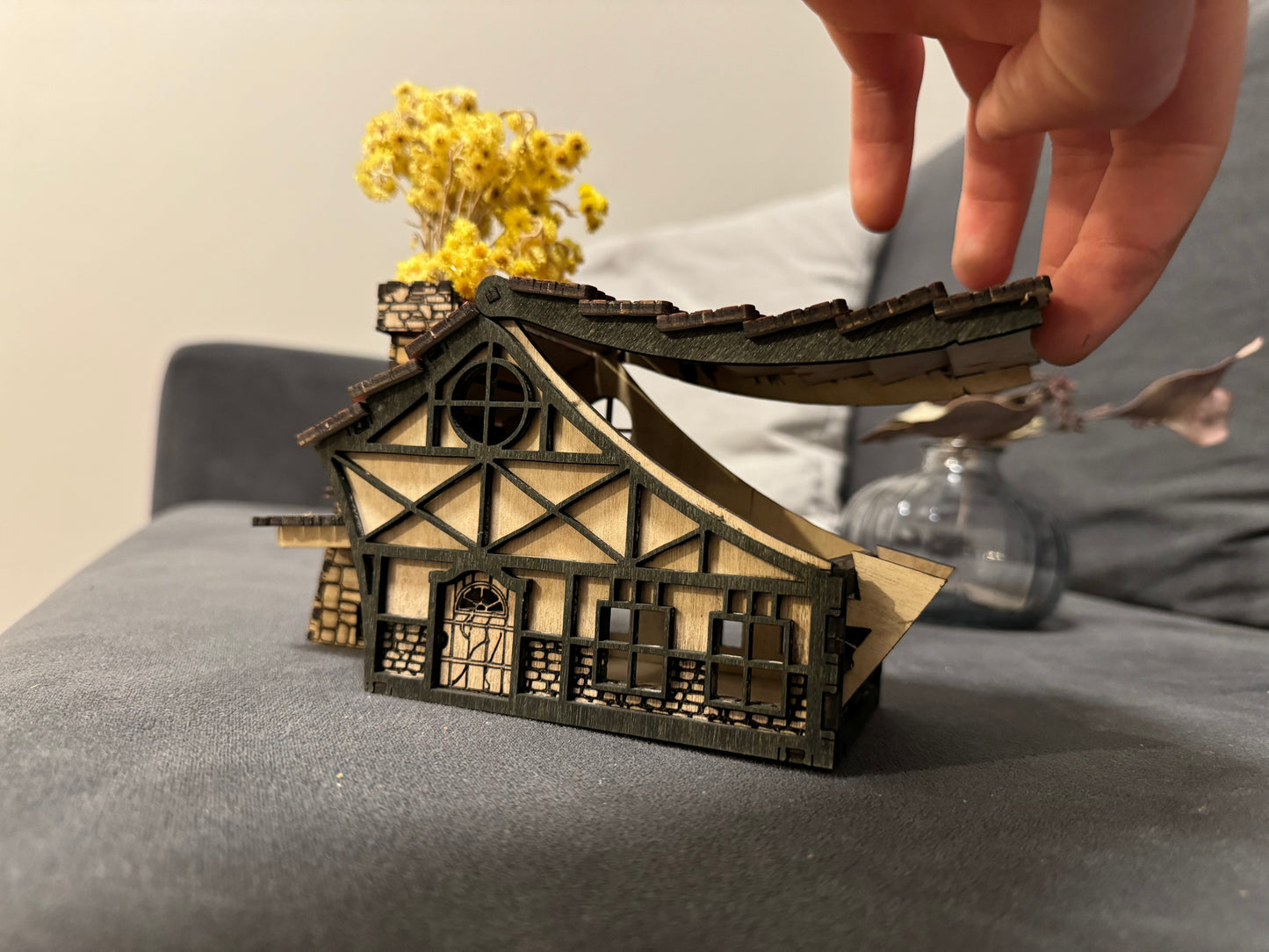 Medieval House (House-Box) Plywood Kit