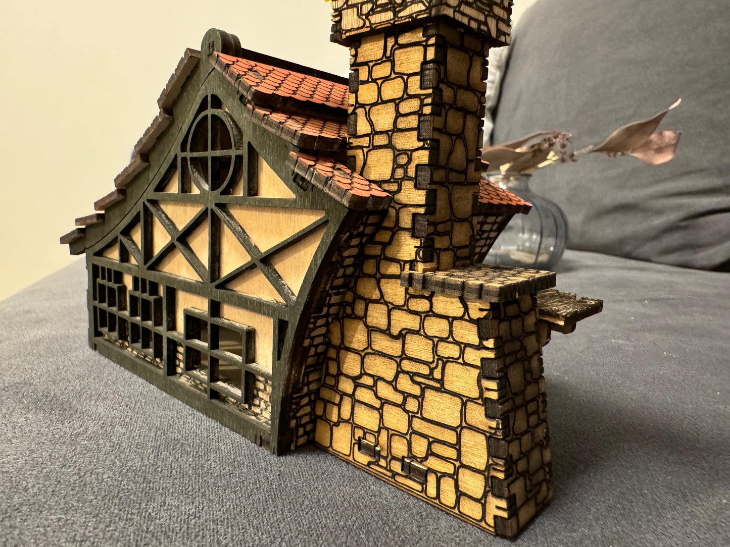 Medieval House (House-Box) Plywood Kit