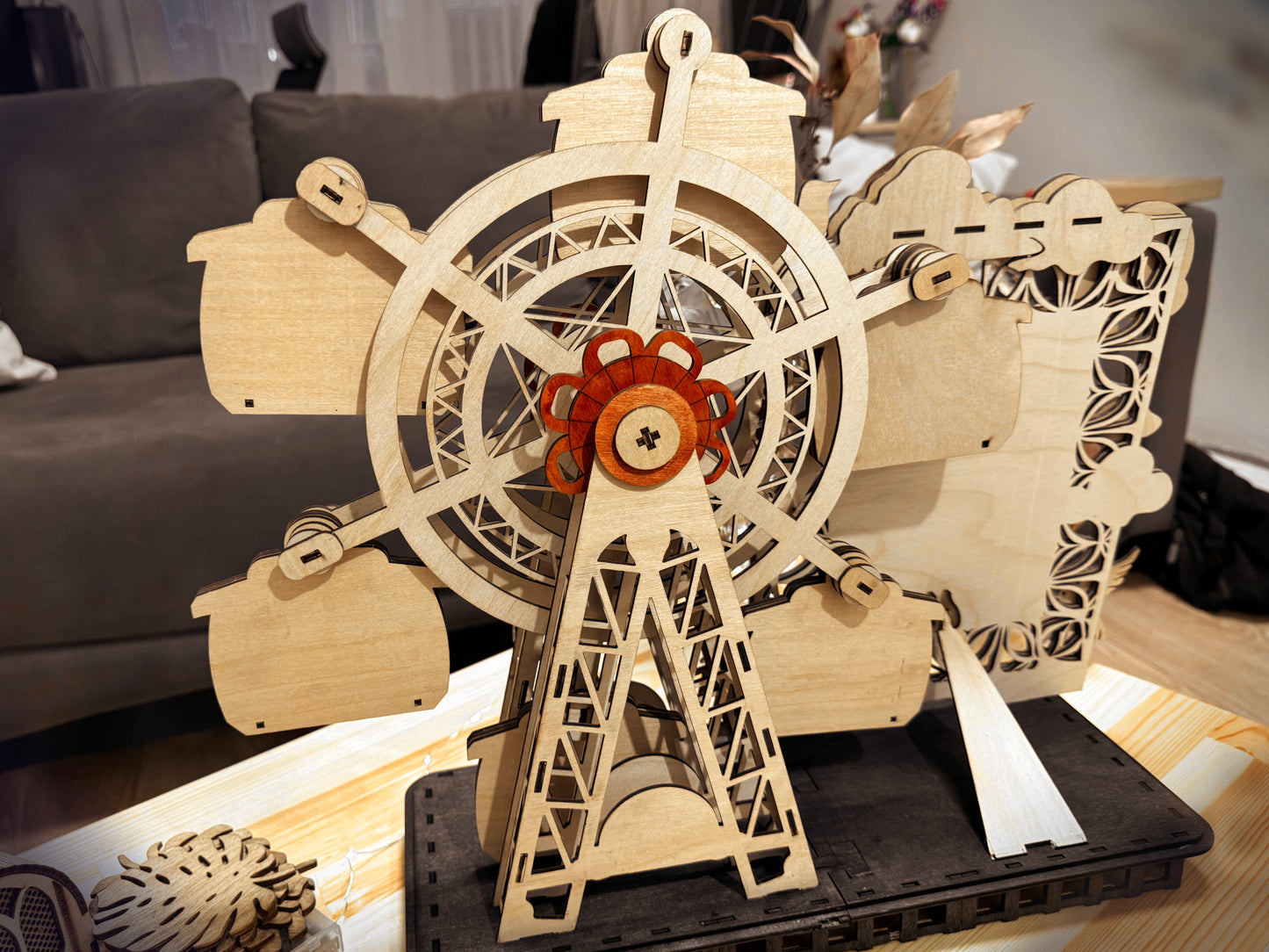 Photo Ferris Wheel Assembly Kit | Plywood