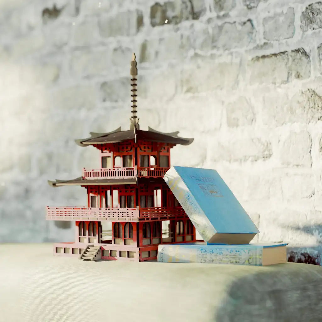 3-Storied Japanese Pagoda