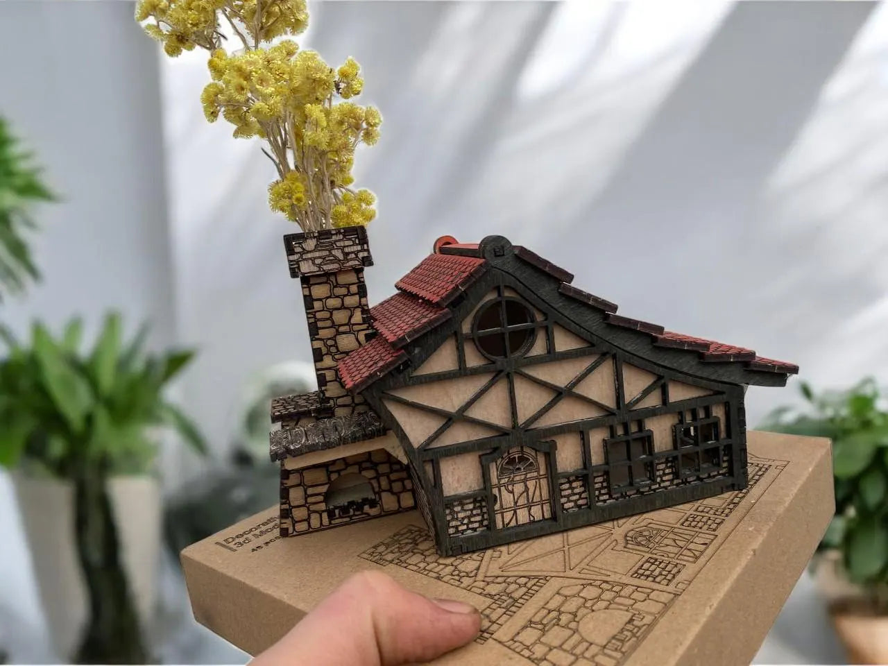 Medieval House (House-Box) Plywood Kit